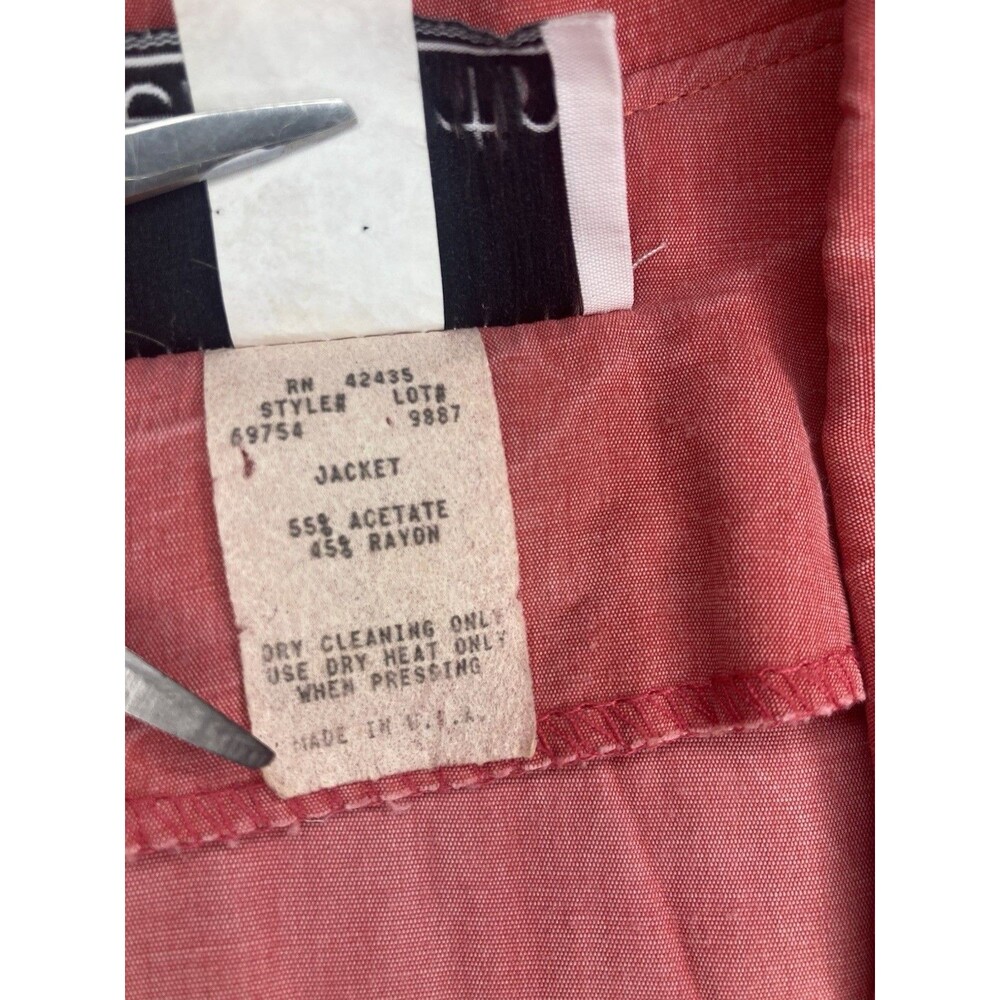 80s Sheri Martin Womens 14 Pant Suit Skorts 2 Piece Rose Pink Y2K Friends Office - Picture 12 of 13